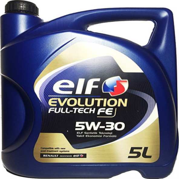 Elf Evolution Full-Tech FE 5W-30 5 litre Motor Yağı