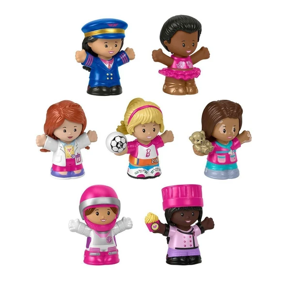 HCF58 Little People Barbie Figürleri - 3