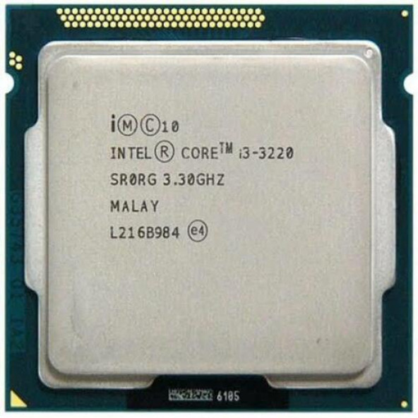 Intel Core i3 3220 3.3GHz 3MB Cache LGA 1155 İşlemci (2EL) - 1