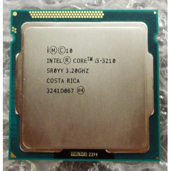 Intel Core i3 3210 3.2GHz 3MB Cache LGA 1155 İşlemci (2EL) - 1