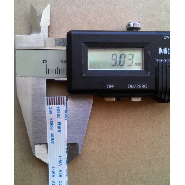 Awm 20624 80C 60V Vw-1 Flex Kablo 8 Pin 1Mm Adım 30Cm 8-1-30A - Resim 3