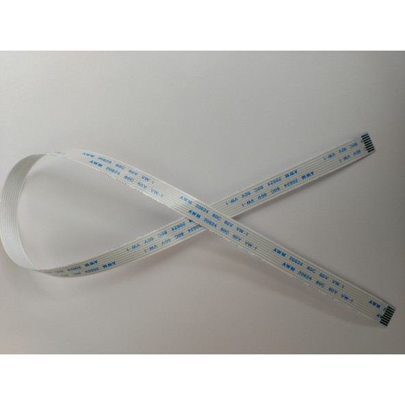 Awm 20624 80C 60V Vw-1 Flex Kablo 8 Pin 1Mm Adım 40 Cm 8-1-40A