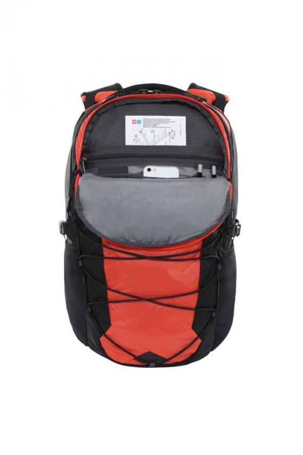 The North Face Borealis Sırt Çantası Kırmızı/Siyah - Resim 4