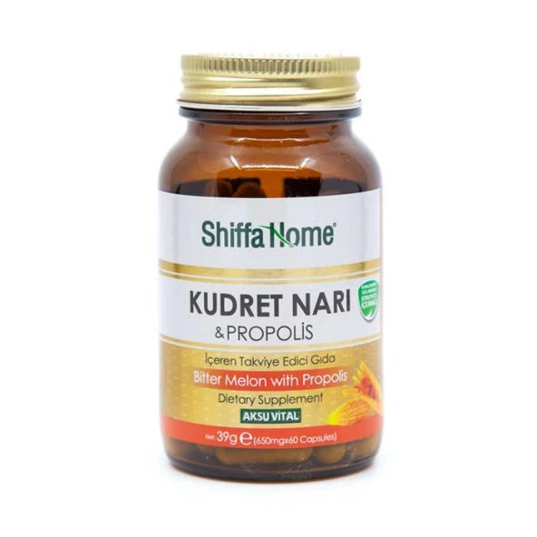 Shiffa Home Kudret Narı Propolis 650 Mg 60 Kapsül