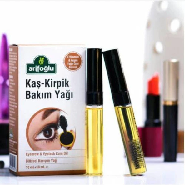 Arifoğlu Kaş & Kirpik Bakım Yağı 2 x 10 ML