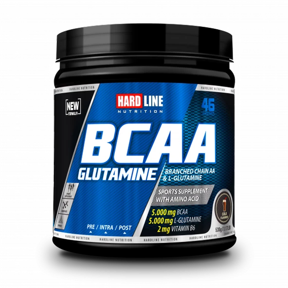 Hardline + Bcaa Glutamine 530 Gr - 2