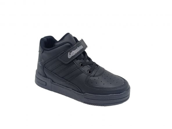Lafonten 715 Çocuk Siyah Bilekli Spor Ayakkabı - 2
