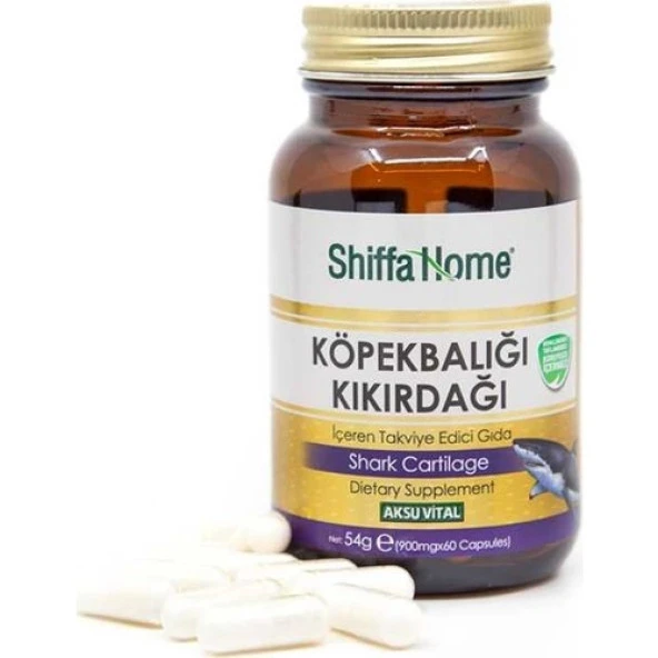 Shiffa Home (Aksuvital) Köpekbalığı Kıkırdağı 900 mg 60 Kapsül - Resim 2