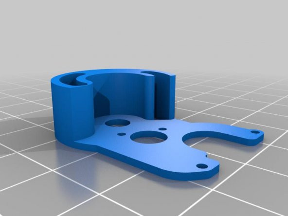 370 Motor İçin Eksenel Scx24 Motor Plakası Plastik Aparat