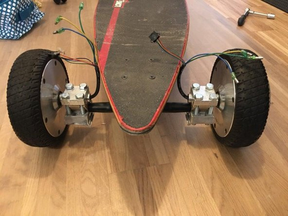 Hoverboard Motor Kaykay Kamyon Adaptörüne Plastik Aparat
