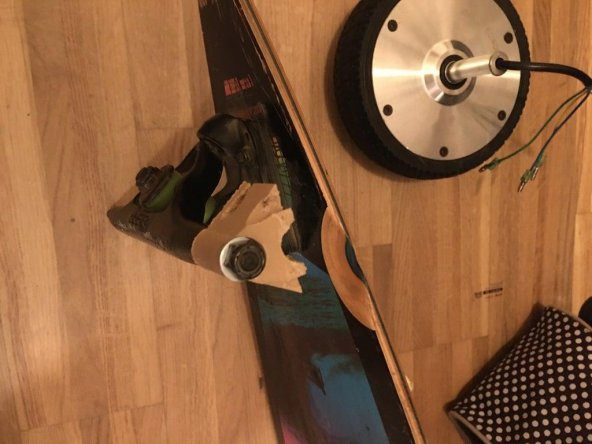 Hoverboard Motor Kaykay Kamyon Adaptörüne Plastik Aparat - 4
