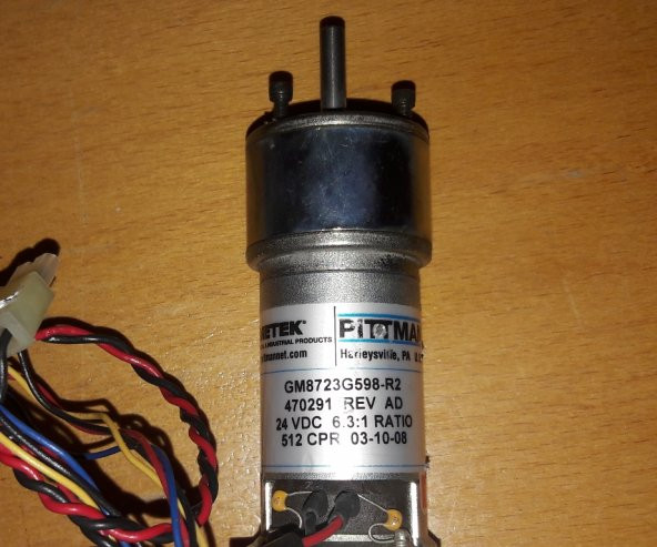 Pittman GM8723G598-R2 24v Encoderli DC Motor - 3
