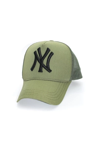 Fileli New York Yankees Nakışlı Şapka Kırmızıı Siyah Ny Şapka  Yeşi Standart