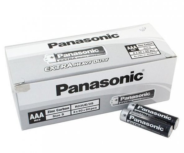 Panasonic İnce Kalem Pil 60 adet
