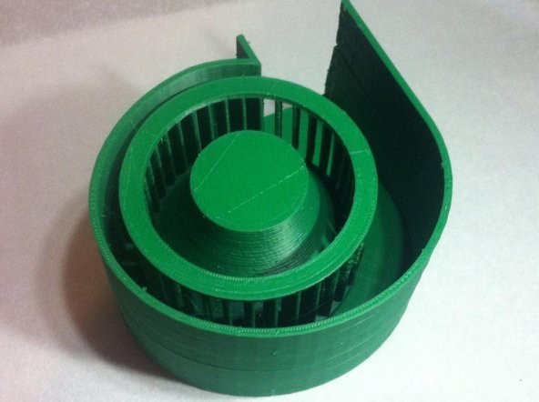 Santrifüj Fan Plastik Aparat - 1