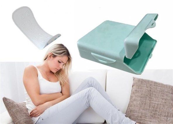 Hijyenik Plastik Kilit Kapaklı Ped Kutusu Asorti