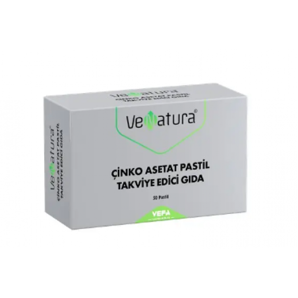 Venatura Çinko Asetat 30 Pastil ürün görseli