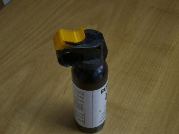 Ayı Sprey Güvenlik Klipsi Plastik Aparat - 2