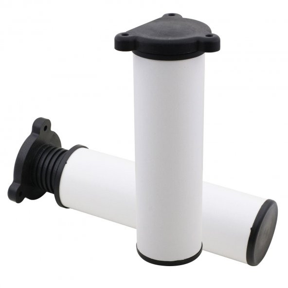 Mobilya Kanepe Baza Koltuk Metal Destek Ayağı Ayarlanabilir Orta Destek 15 cm Beyaz Ayak - Resim 2