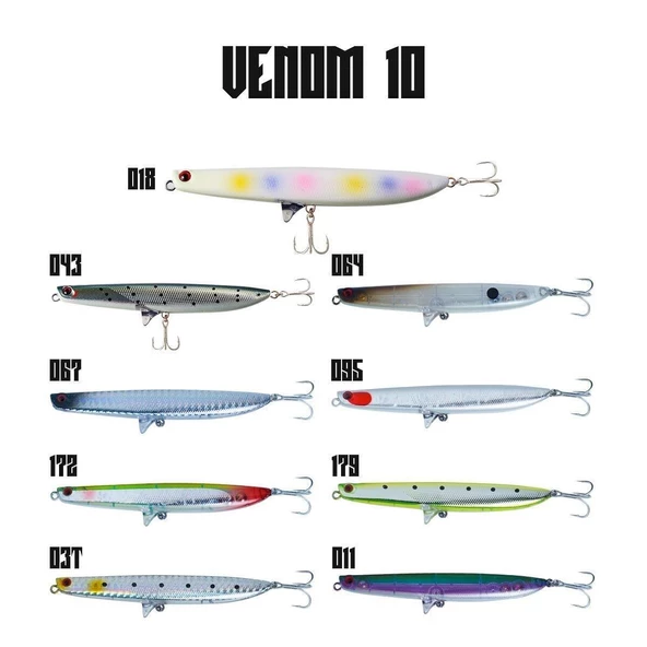 Fujin Venom 10 10.5gr 10cm Maket Balık - 2