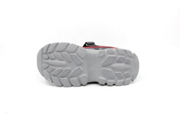 Gri Cırtlı Çocuk Spor Ayakkabı - 4