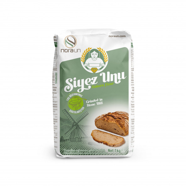 Taş Değirmen Siyez Unu (1 KG)