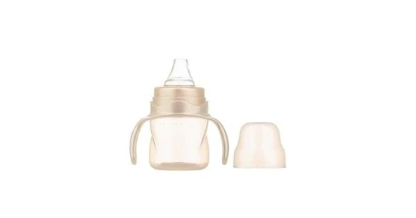 Mamajoo Kulplu Akıtmaz Eğitici Bardak Pearl 160 ml & Anti-Kolik Bardak Ucu - 1