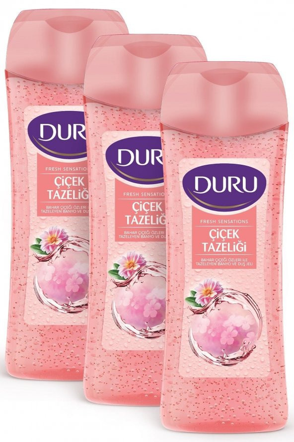 Fresh Sensations Çiçek Tazeliği Duş Jeli 3 X 450 Ml