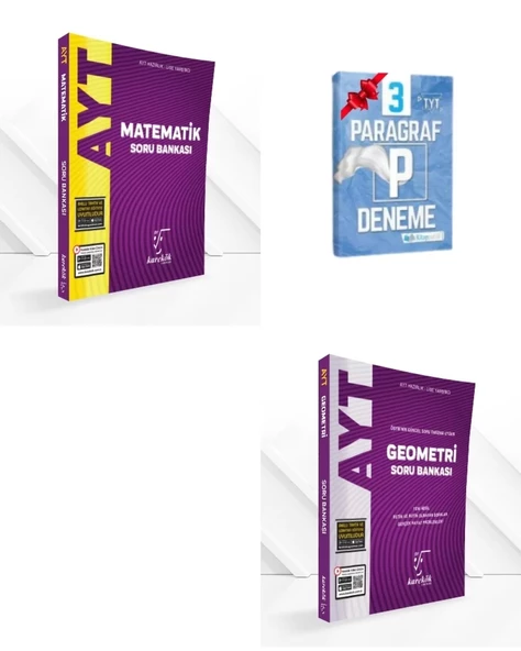 AYT Matematik ve AYT Geometri Soru Bankası