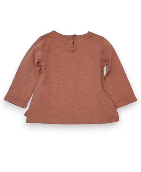 Prenses Pullu Kız Bebek Tişört - 5