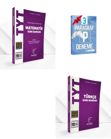 TYT Matematik ve Türkçe Soru Bankası Set