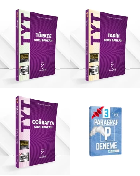 TYT Türkçe Tarih ve Coğrafya Soru Bankası Set