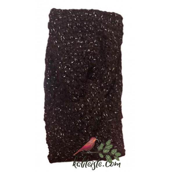 Kadın Kışlık Örgü Bandana