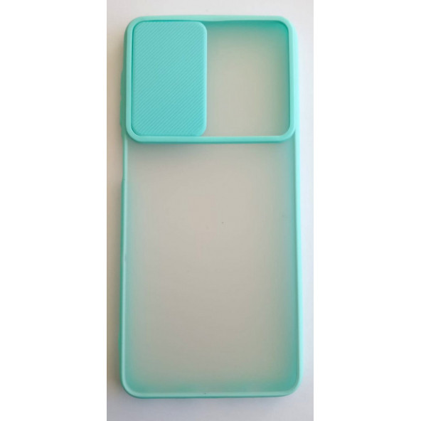 Samsung Galaxy A22/M22/M32 Uyumlu Kamera Korumalı Sürgülü Kılıf - Resim 3