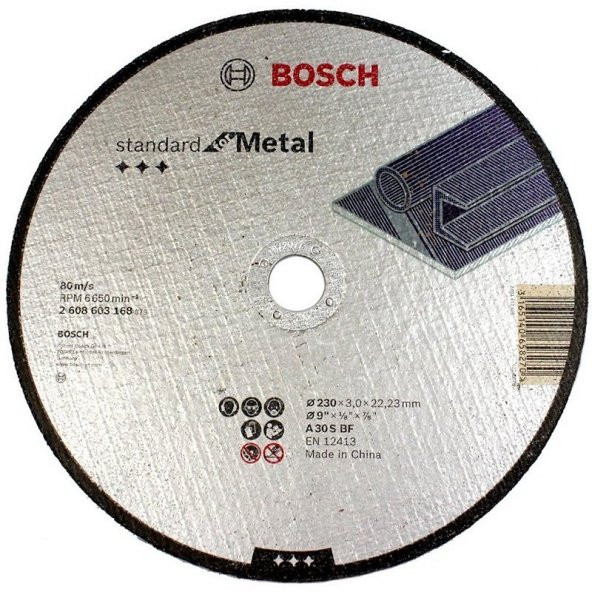 Bosch Kesme Diski 230x3mm Metal