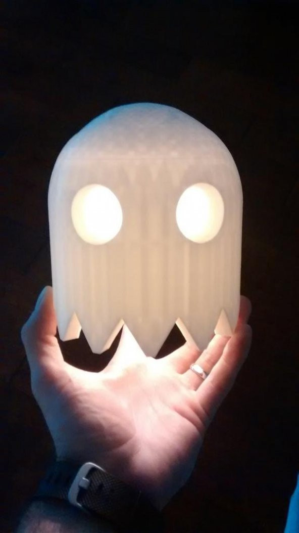 Pacman Hayalet Fener Plastik Aparat