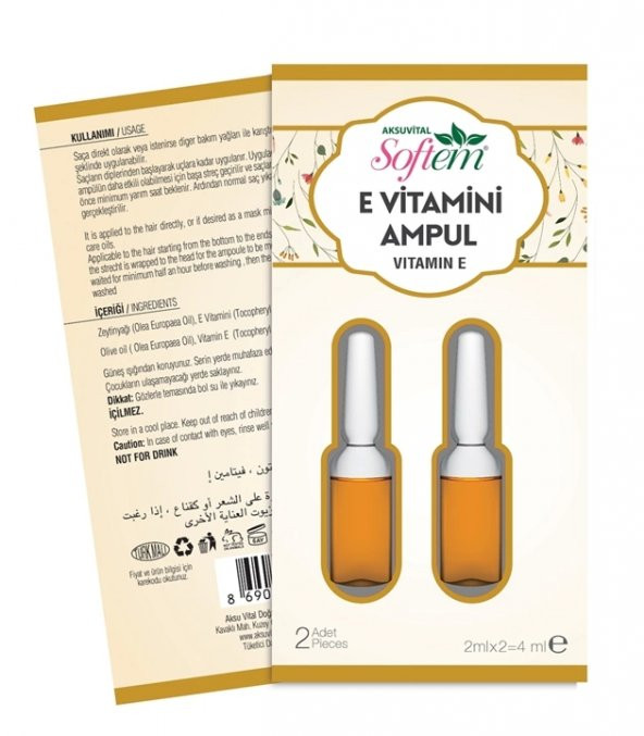 Softem E Vitamini - 2 Ampül