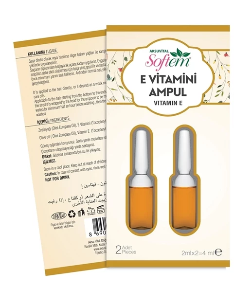 Softem E Vitamini - 2 Ampül