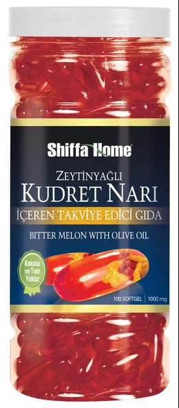 Shiffa Home Kudretnarı Yağı - 100 Softjel Kapsül