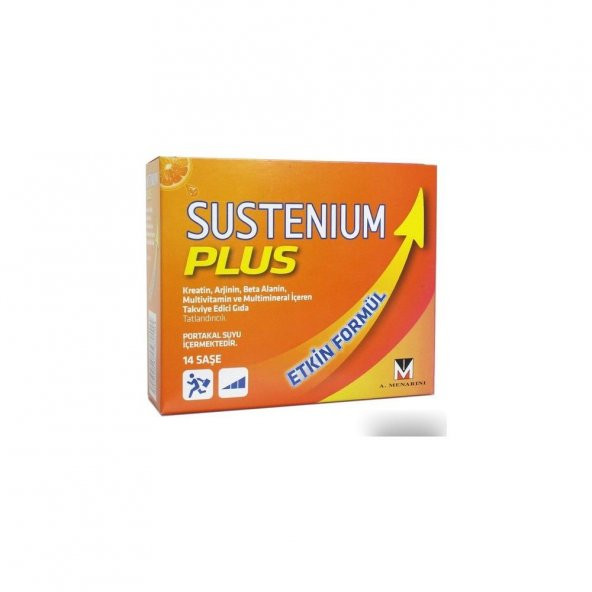 Sustenium Plus Portakal Suyu İçeren 14 Saşe SKT08/2024