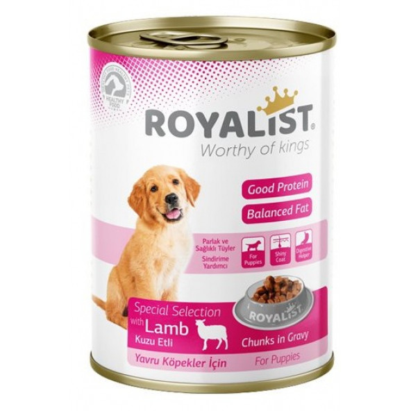 Royalist Kuzu Etli Yavru Köpek Konserve 400 Gr - 2