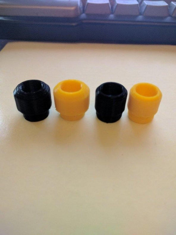 Sınırsız Rdta Altın Genişletilmiş Damla İpucu Plastik Aparat