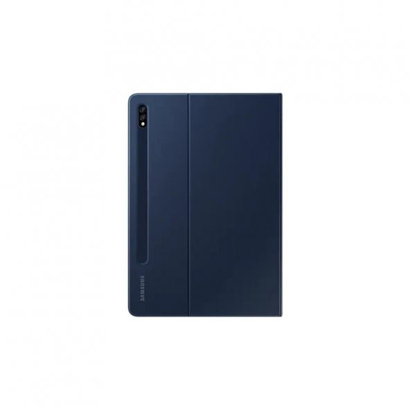 Samsung Tab S7 / S8 Book Cover Kapaklı Kılıf - Koyu Mavi EF-BT630PNEGTR - 3