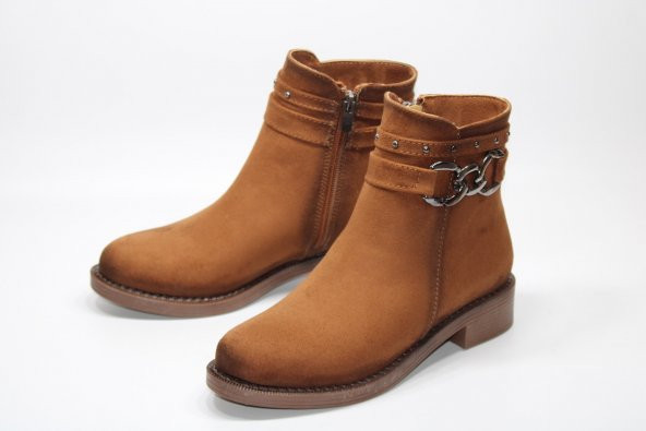 LADYPARK KAYMAZ KAUÇUK TABAN TOKA DETAY FERMUARLI KADIN BOT - 6