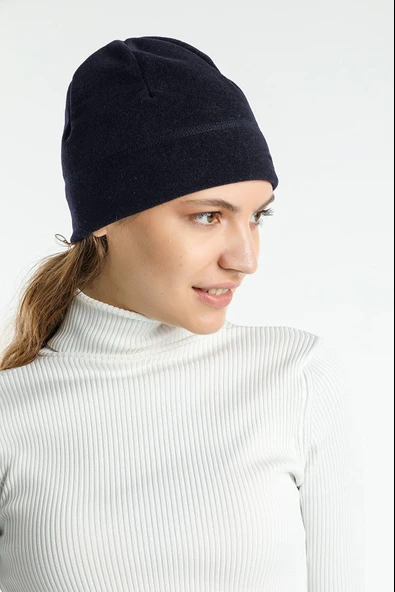 Polar Bere Kayak Beresi Siyah Yumuşak Ve Sıcak Tutan Polar  Gri Tek Ebat - Resim 8