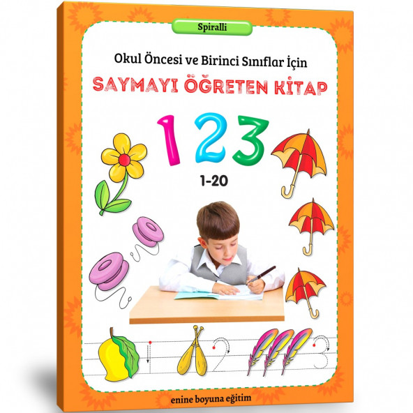 Sayı Saymayı Öğreten Kitap (Okul Öncesi ve 1. Sınıflar) ürün görseli 1