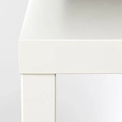 IKEA Lack Mini Yan Sehpa Masa Parlak Cila Beyaz 35x35 cm - 4