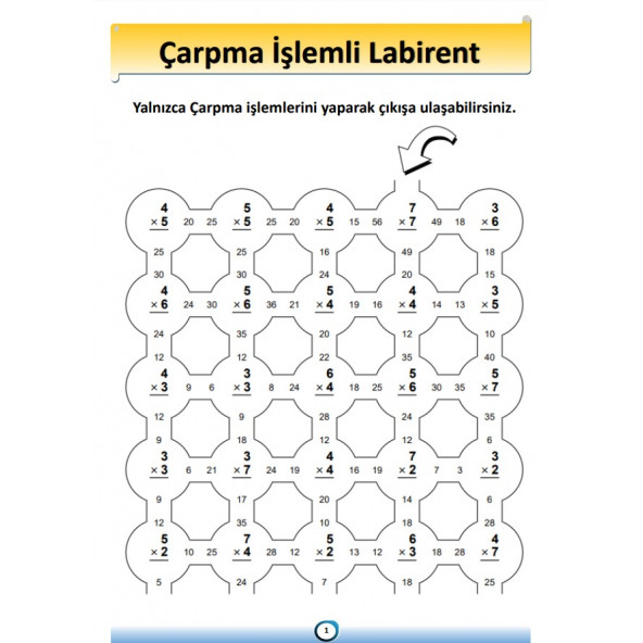 Matematik Öğreten Labirent Kitap Seti (5 Fasikül Kitap) - 3