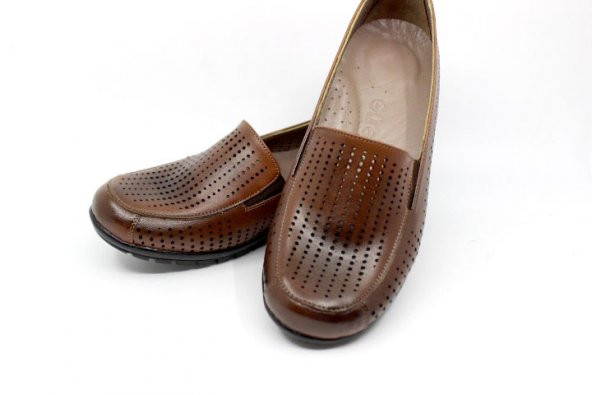 Zerhan 400 Kadın Taba Günlük Kullanım Comfort Ayakkabı - 4