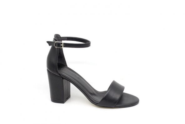 Zerhan 6200 Kadın Tek Bant Topuklu Ayakkabı - Resim 2